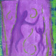 Euphoria, Acrylic painting by Julie A. Brown