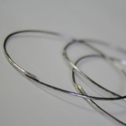 Simple and Rustic Sterling Bangles by Julie A. Brown